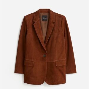 Madewell Suede Kline Blazed Sz 4
